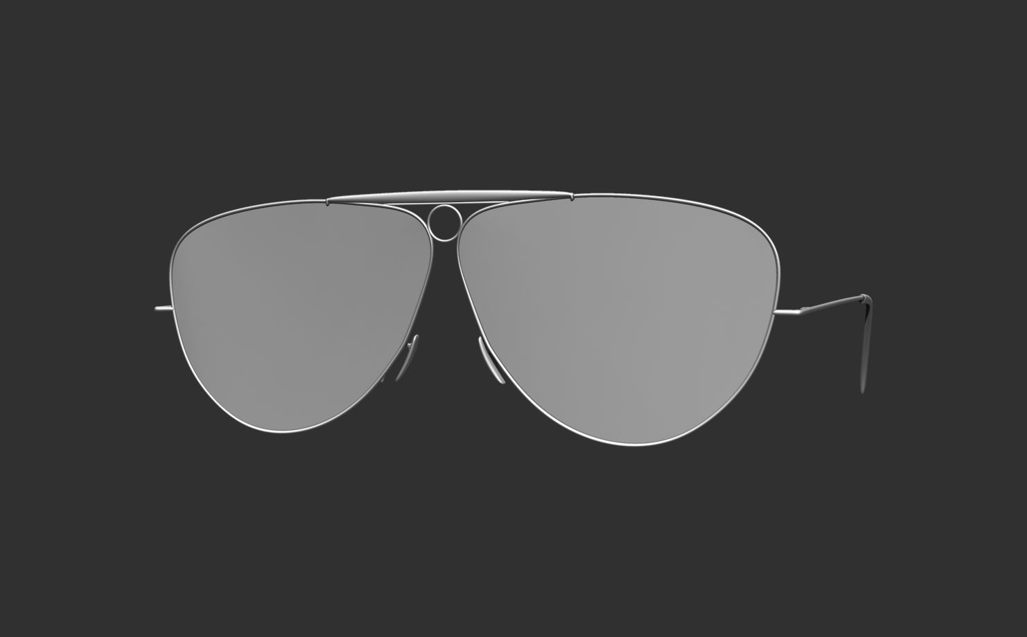 15 Glasses Base Mesh 3D model_14