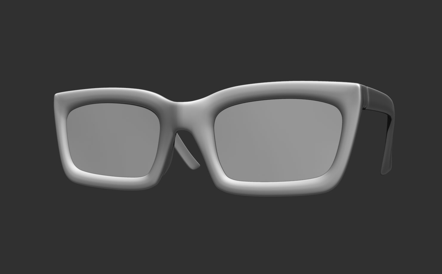 15 Glasses Base Mesh 3D model_9