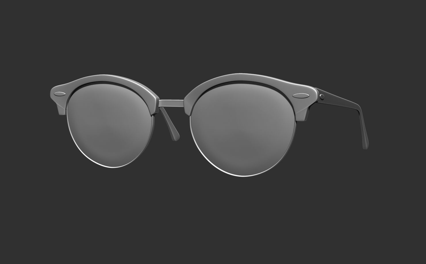 15 Glasses Base Mesh 3D model_15