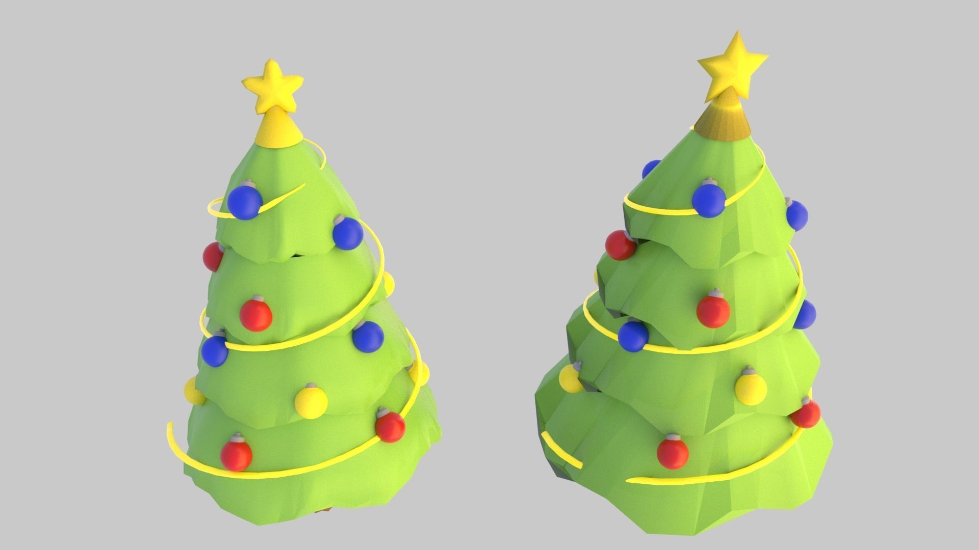 Halloween pack Low-poly 3D model_42