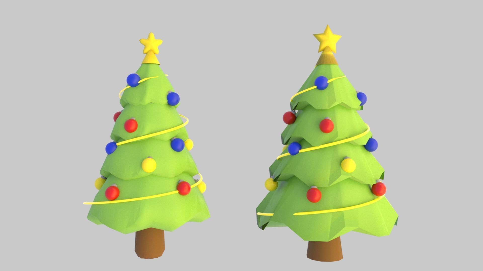 Halloween pack Low-poly 3D model_36