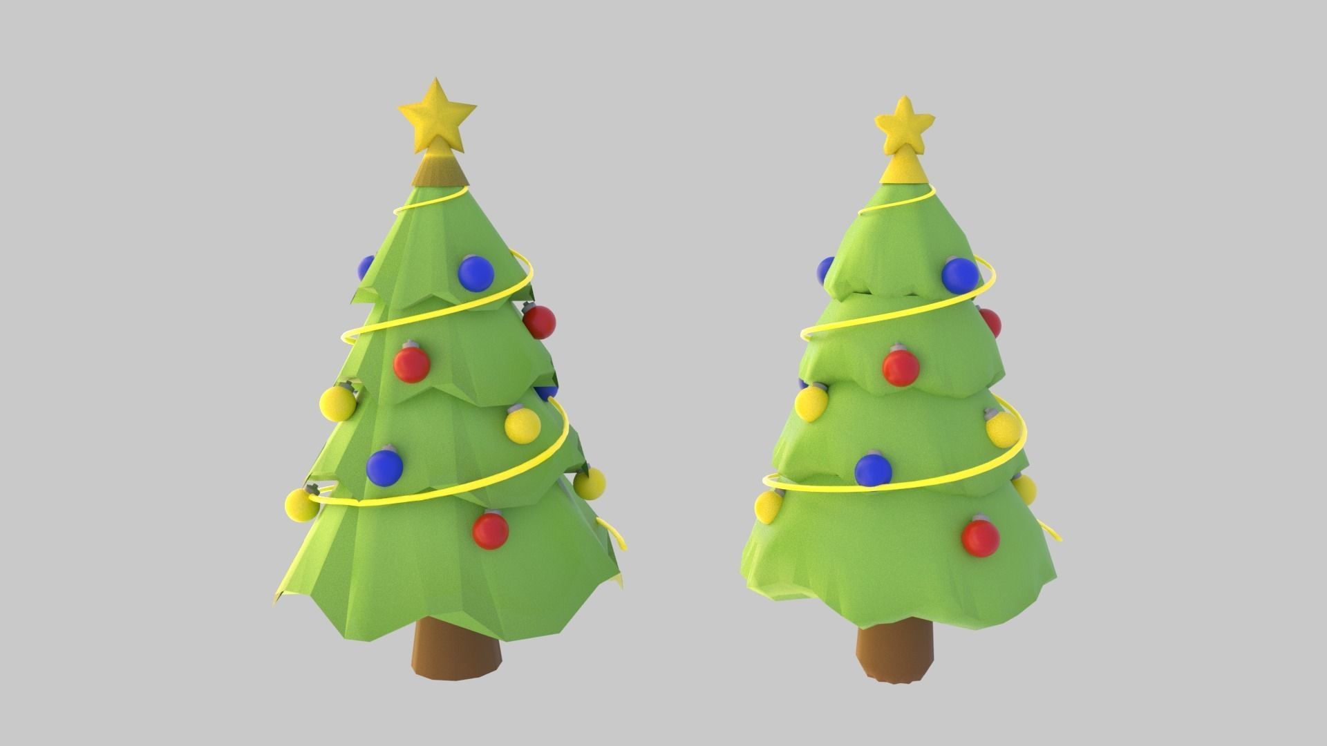 Halloween pack Low-poly 3D model_35