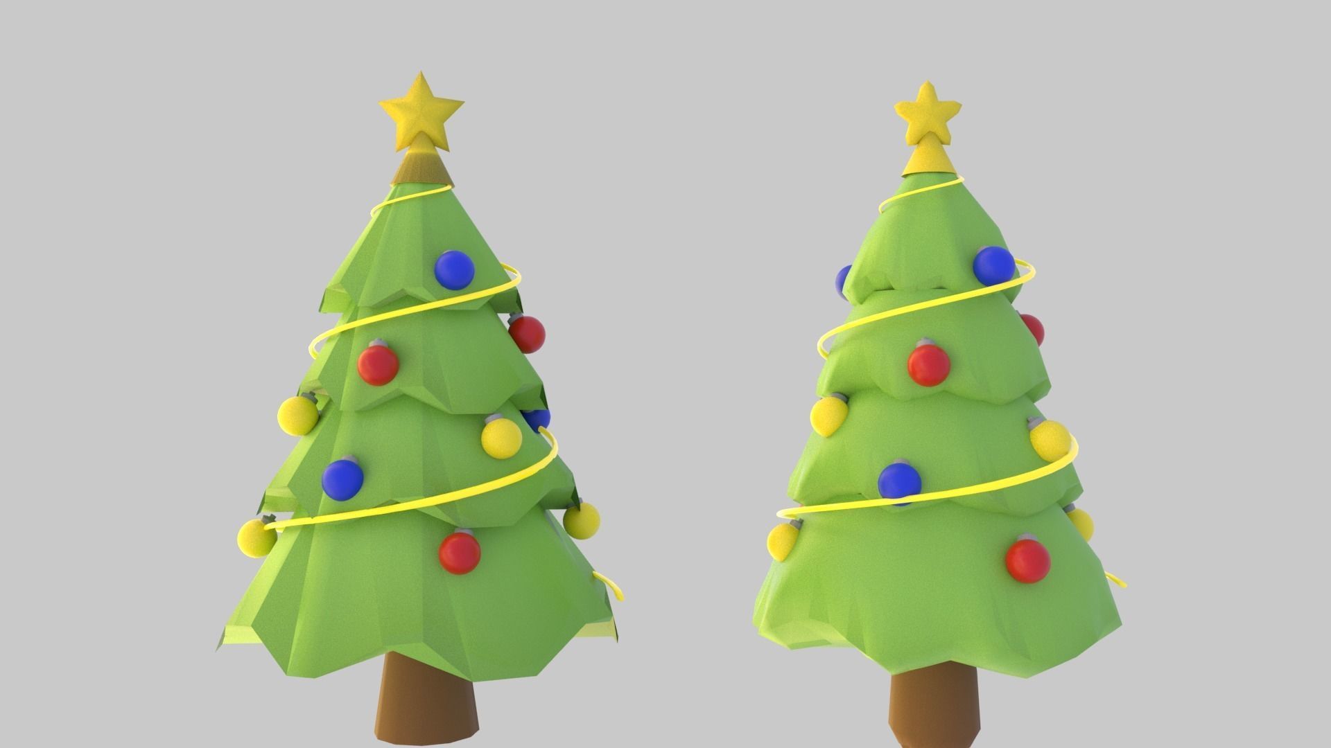 Halloween pack Low-poly 3D model_39