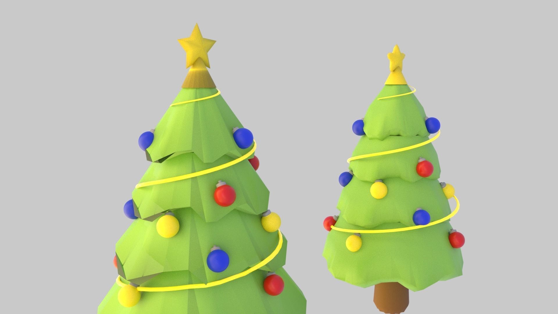 Halloween pack Low-poly 3D model_40