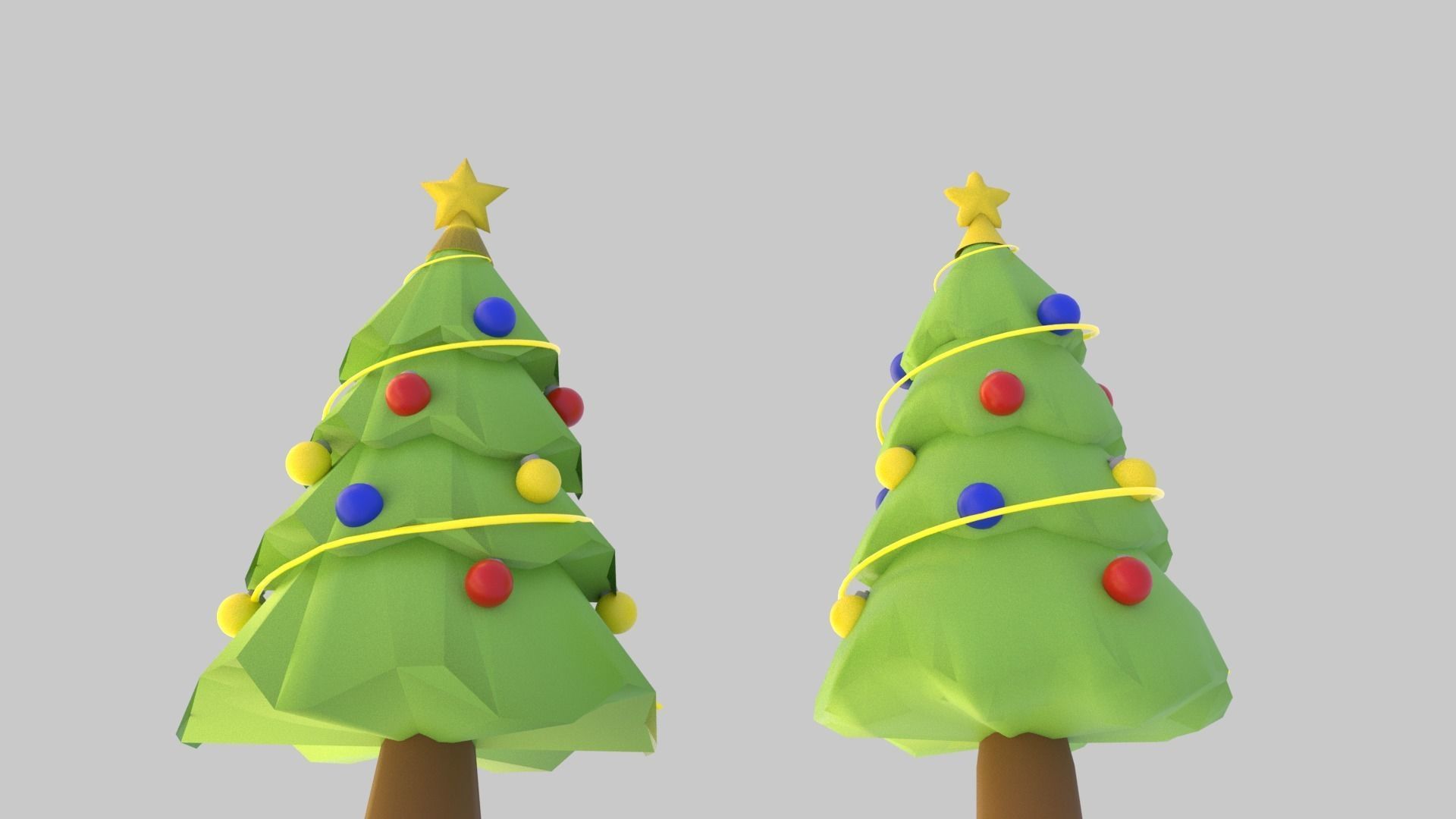 Halloween pack Low-poly 3D model_37