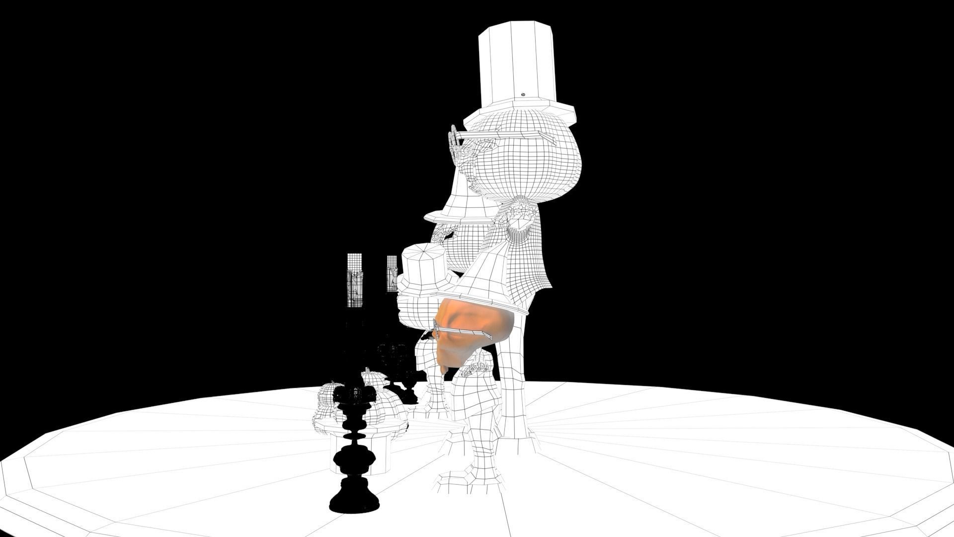 Halloween pack Low-poly 3D model_20