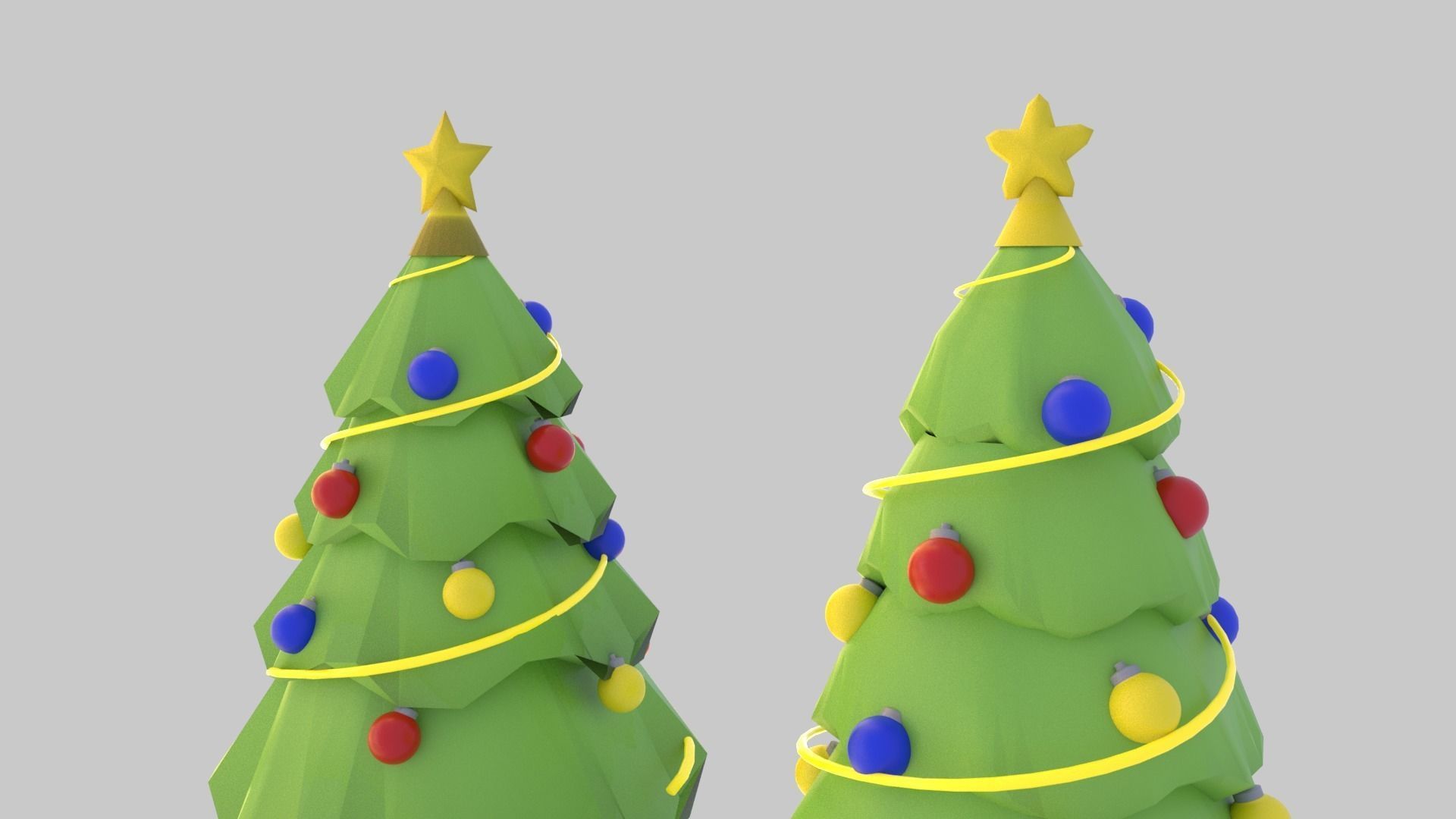 Halloween pack Low-poly 3D model_43