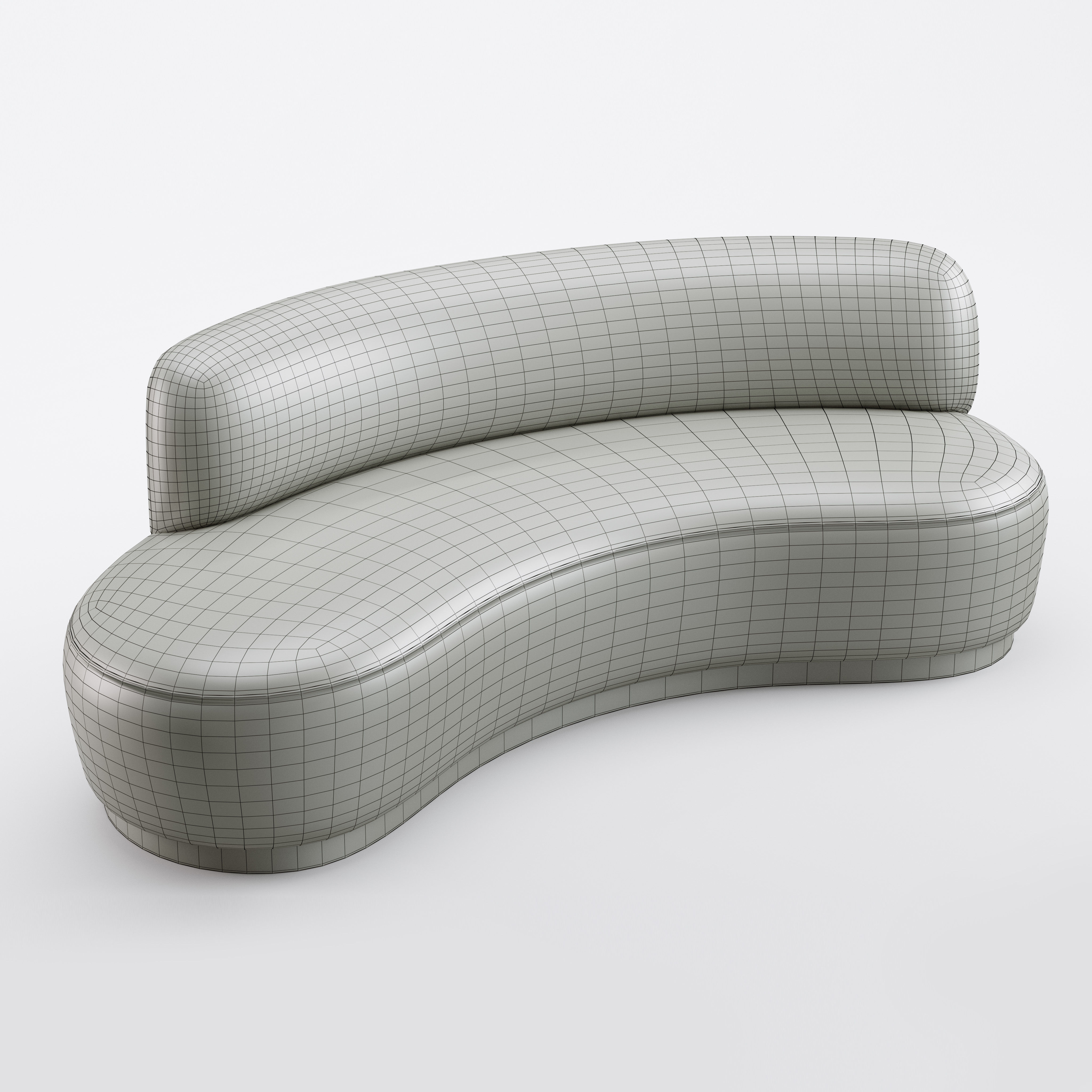 Liang and Eimil Sasha Sofa Boucle 3D model_5