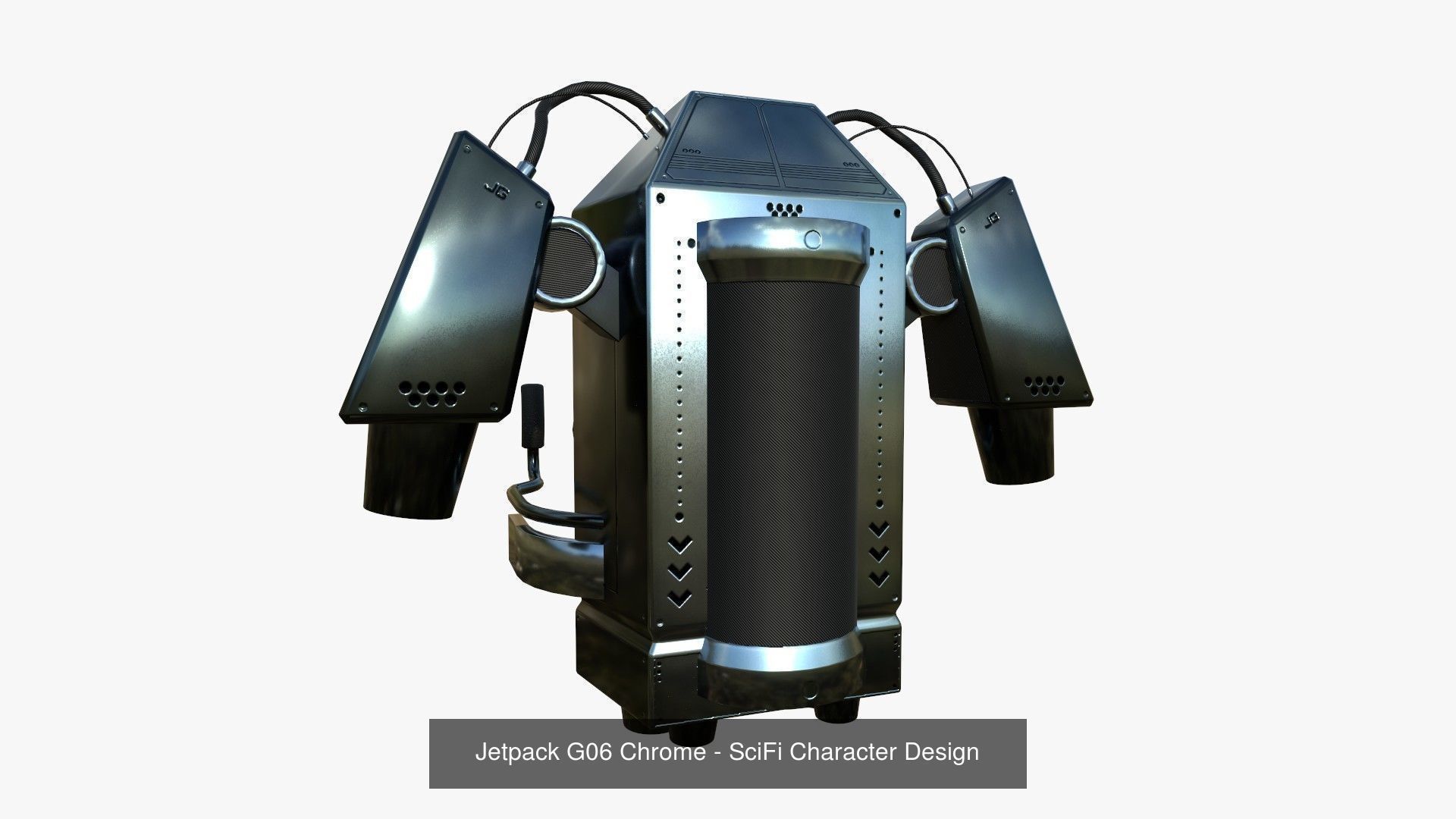 100 Jetpacks Super Collection - SciFi Character Design _137
