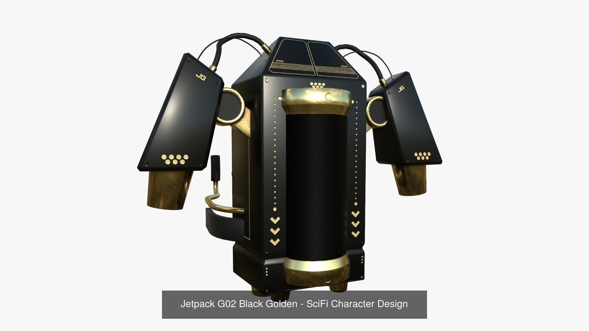 100 Jetpacks Super Collection - SciFi Character Design _129