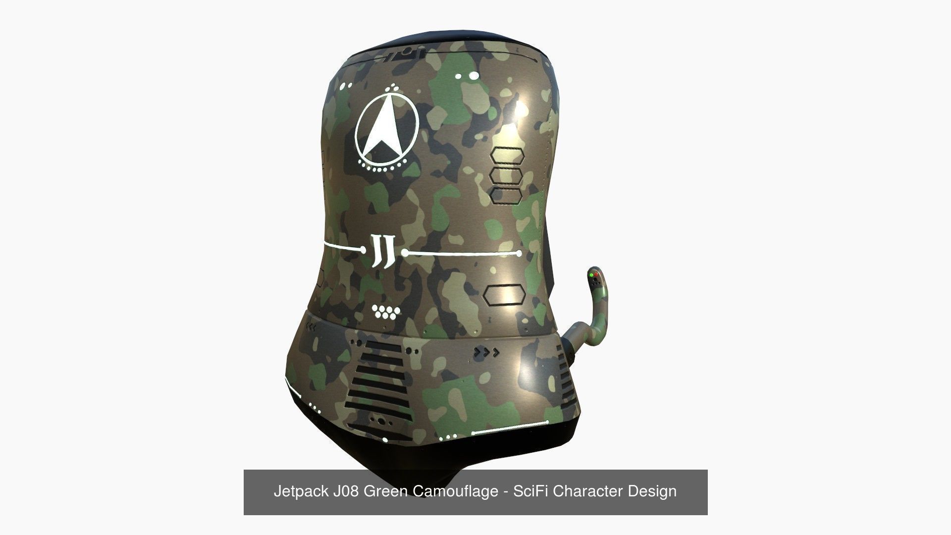 100 Jetpacks Super Collection - SciFi Character Design _201