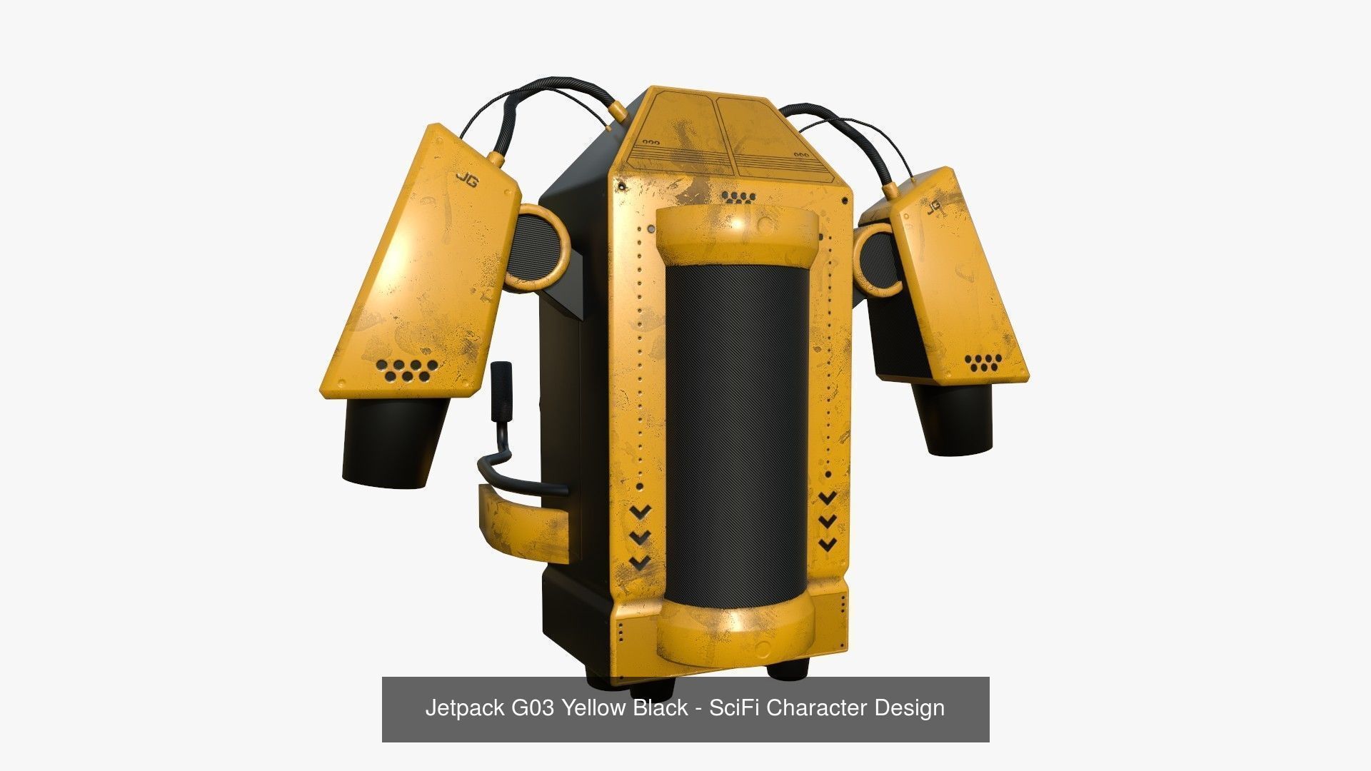 100 Jetpacks Super Collection - SciFi Character Design _131