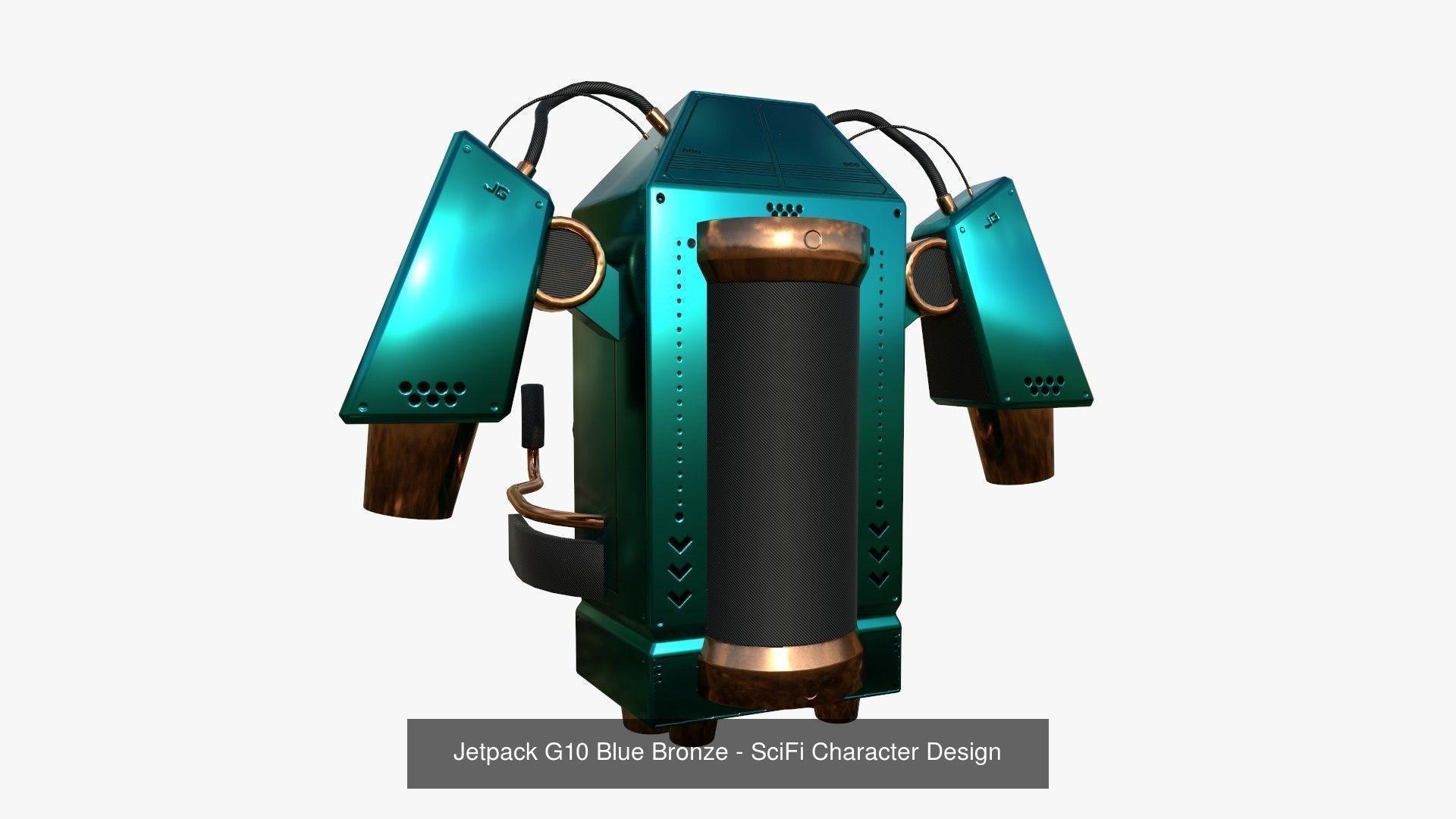 100 Jetpacks Super Collection - SciFi Character Design _145