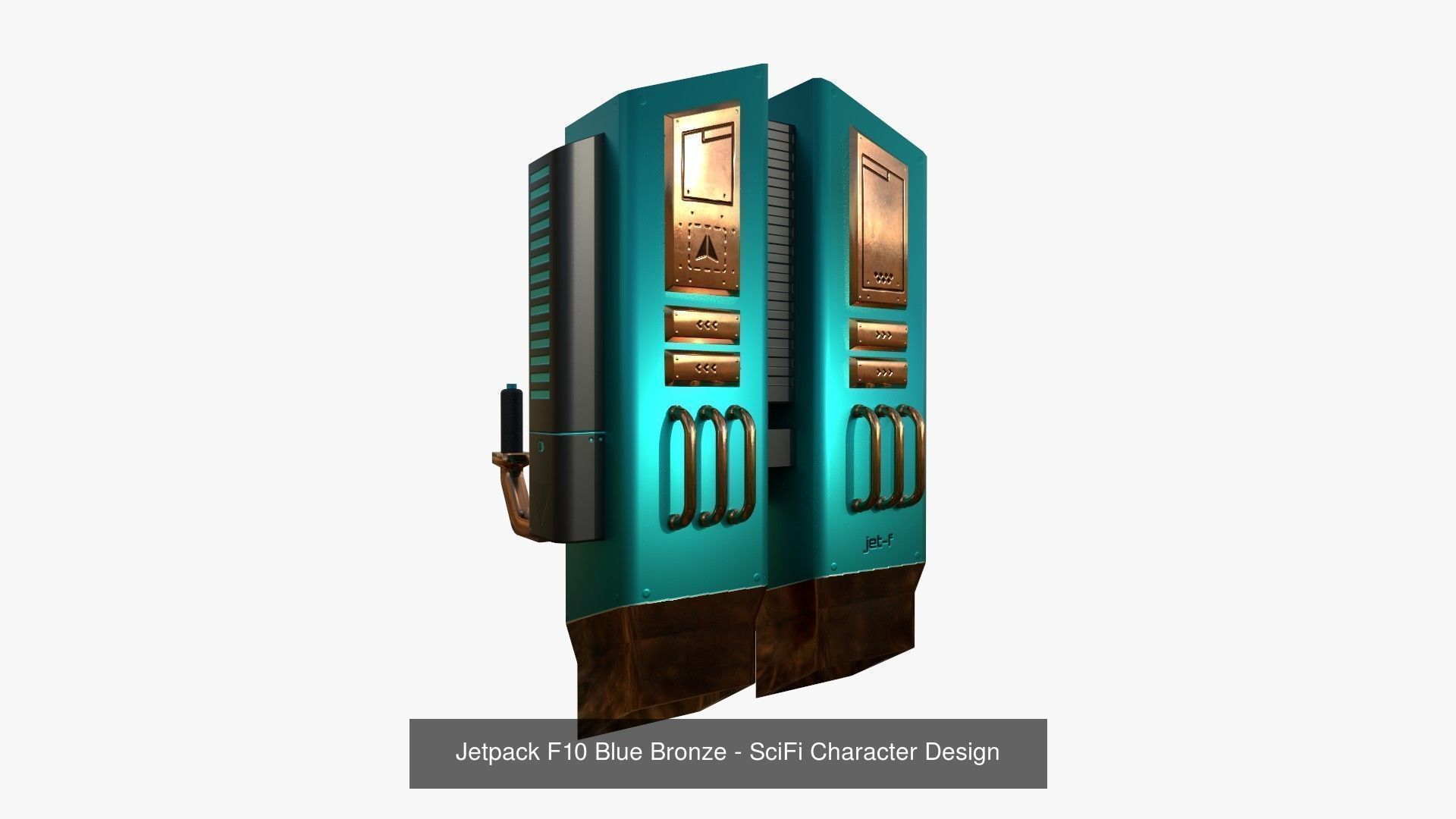 100 Jetpacks Super Collection - SciFi Character Design _125