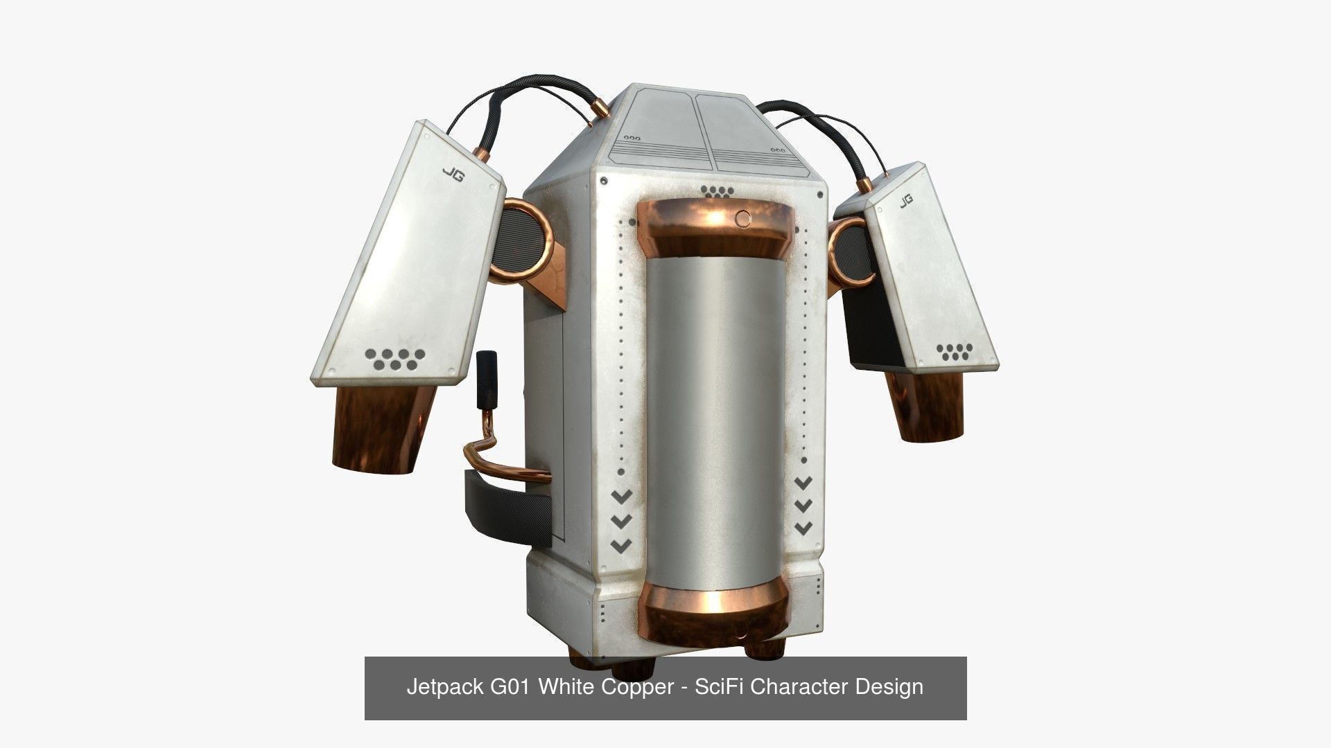 100 Jetpacks Super Collection - SciFi Character Design _127