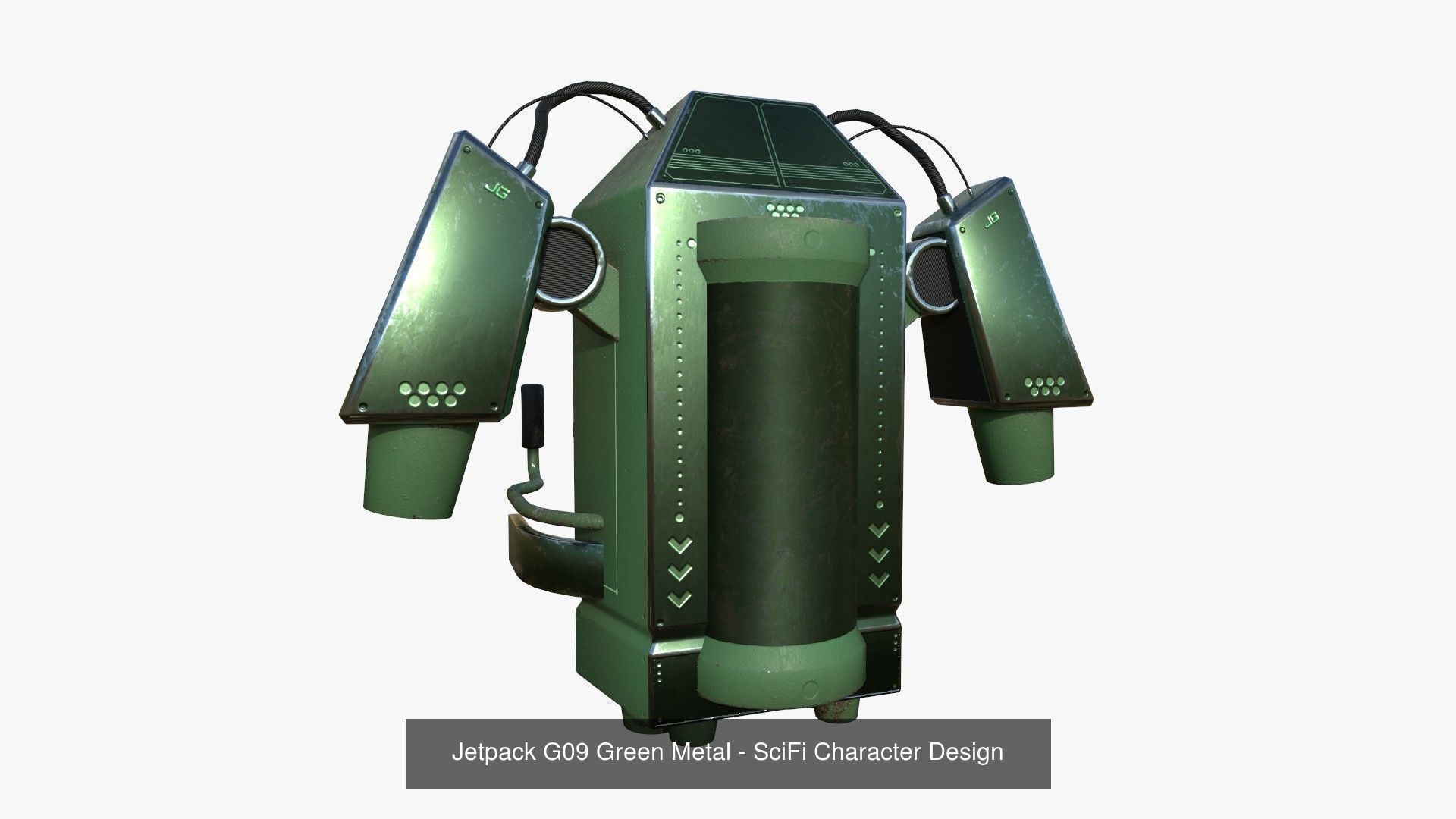 100 Jetpacks Super Collection - SciFi Character Design _143