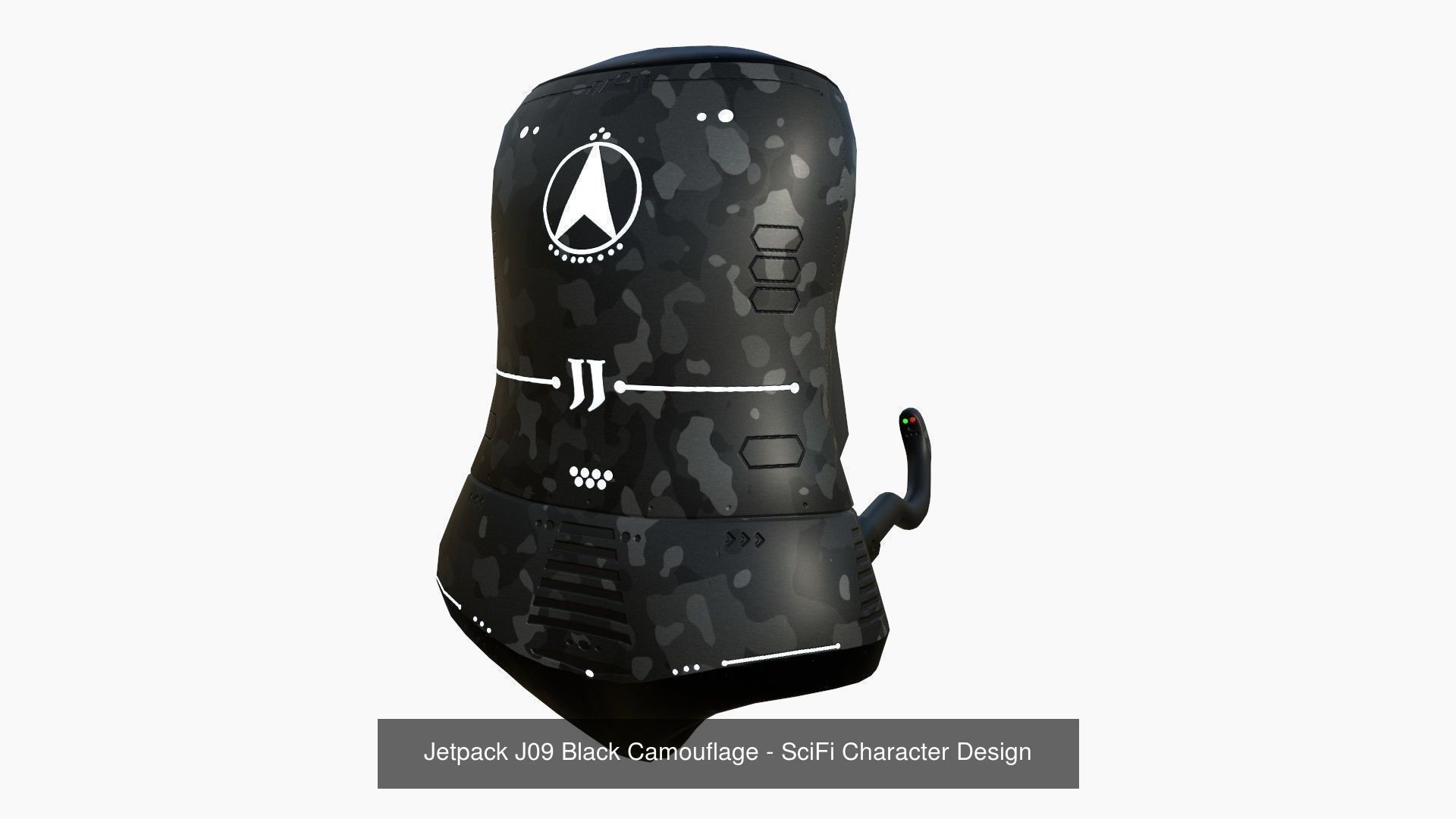 100 Jetpacks Super Collection - SciFi Character Design _203