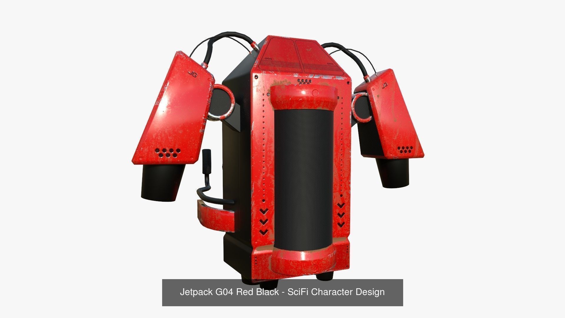 100 Jetpacks Super Collection - SciFi Character Design _133