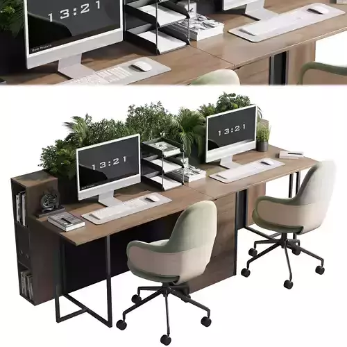 Office furniture - Plants Box Divider 01 