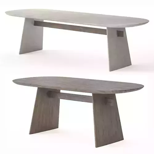 Natuzzi Adam dining tables