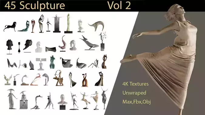  45  Sculptures vol 2