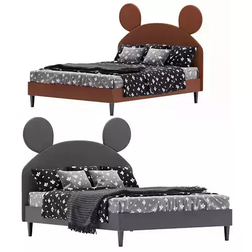 Bed Designer Mickey 3D model