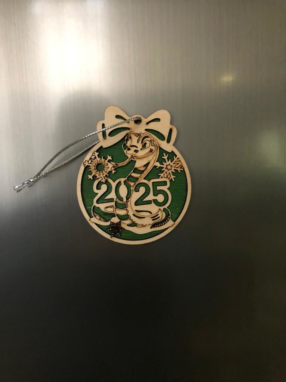 Christmas decoration - the model for laser cutting Free 3D print model_2