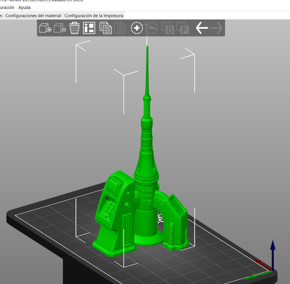 COMMUNICATION ANTENNA - PRINTABLE MODEL - SCI FI Free 3D print model_18