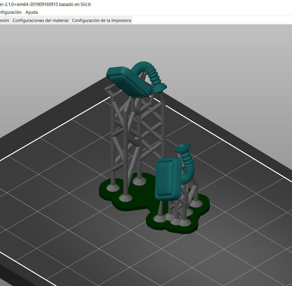 COMMUNICATION ANTENNA - PRINTABLE MODEL - SCI FI Free 3D print model_16