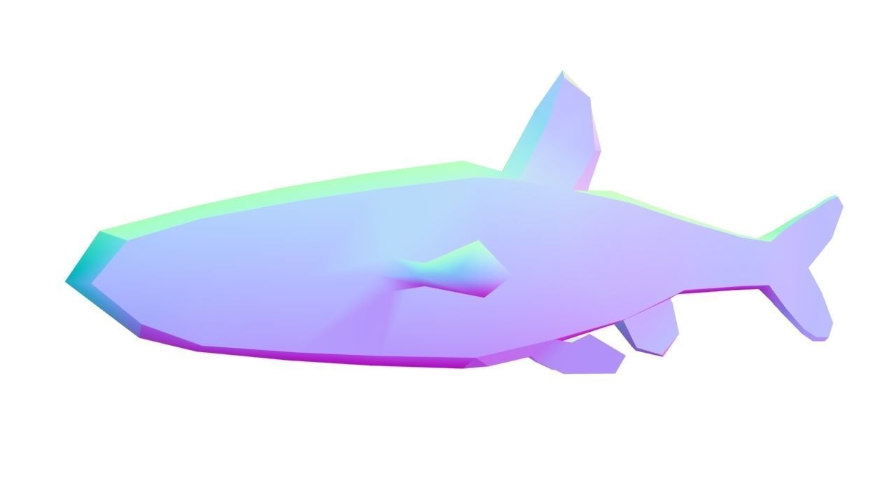 3D model small fish 3d model VR / AR / low-poly | CGTrader
