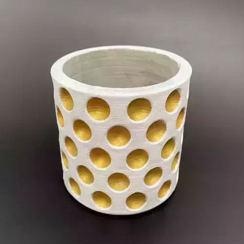 3D Ball Pot Mold - Include Pot file for print 3D print model