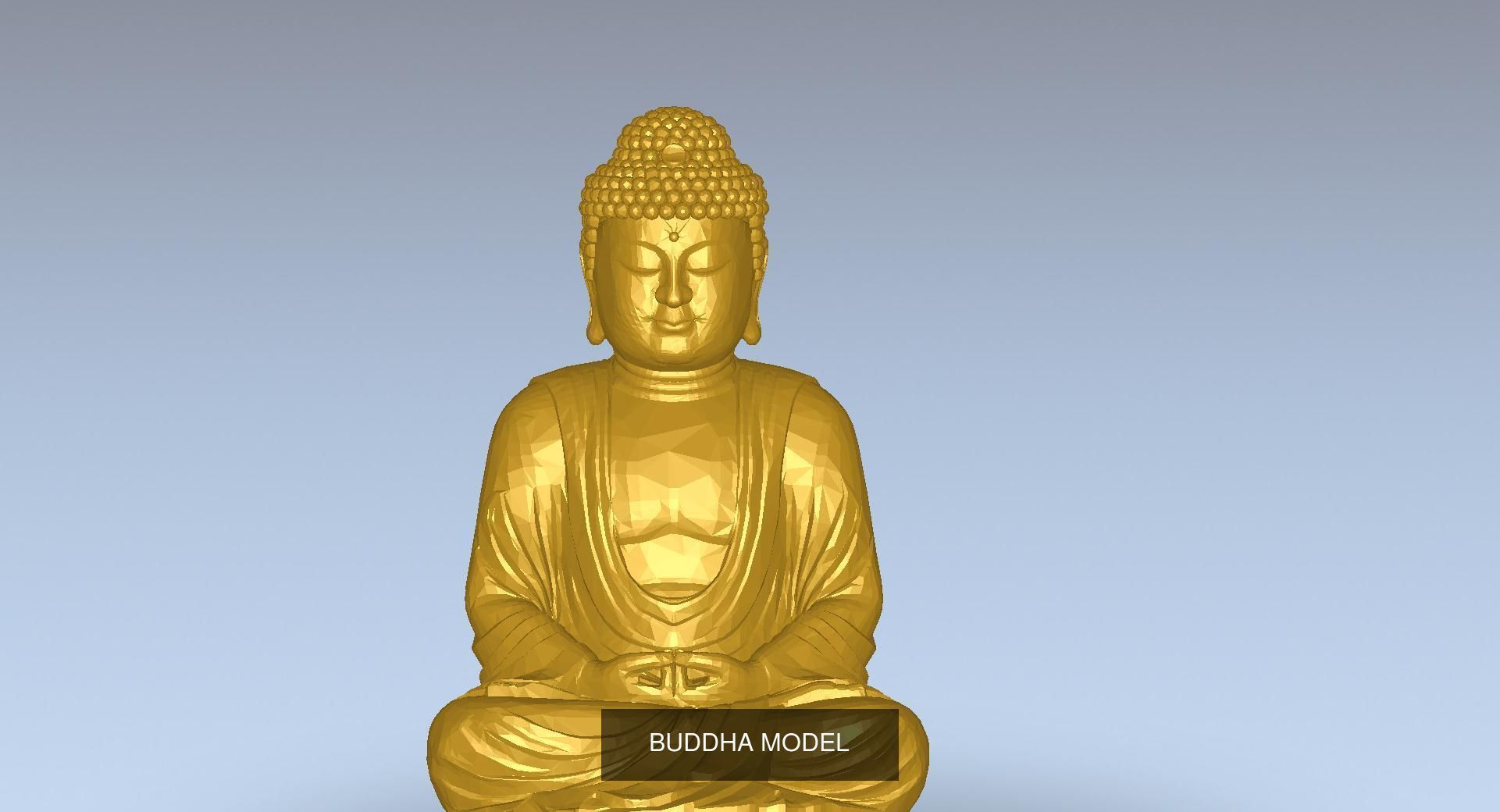 God Buddha 2 Design Pack 3D Model Collection_1