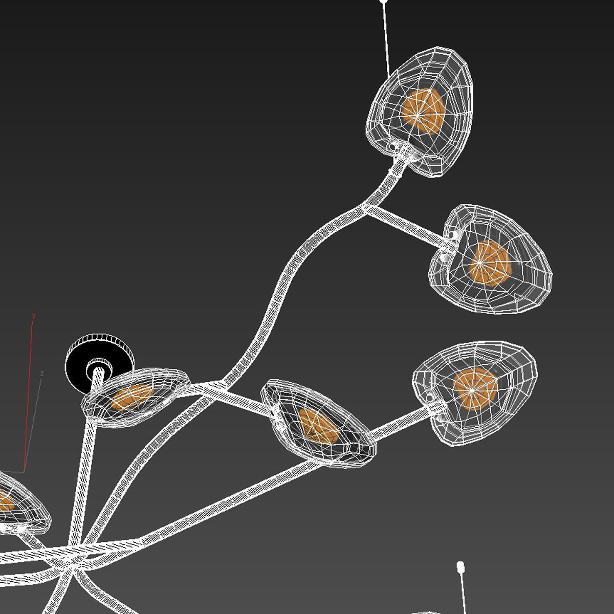 Monologue London Bocci Chandelier  3D model_6