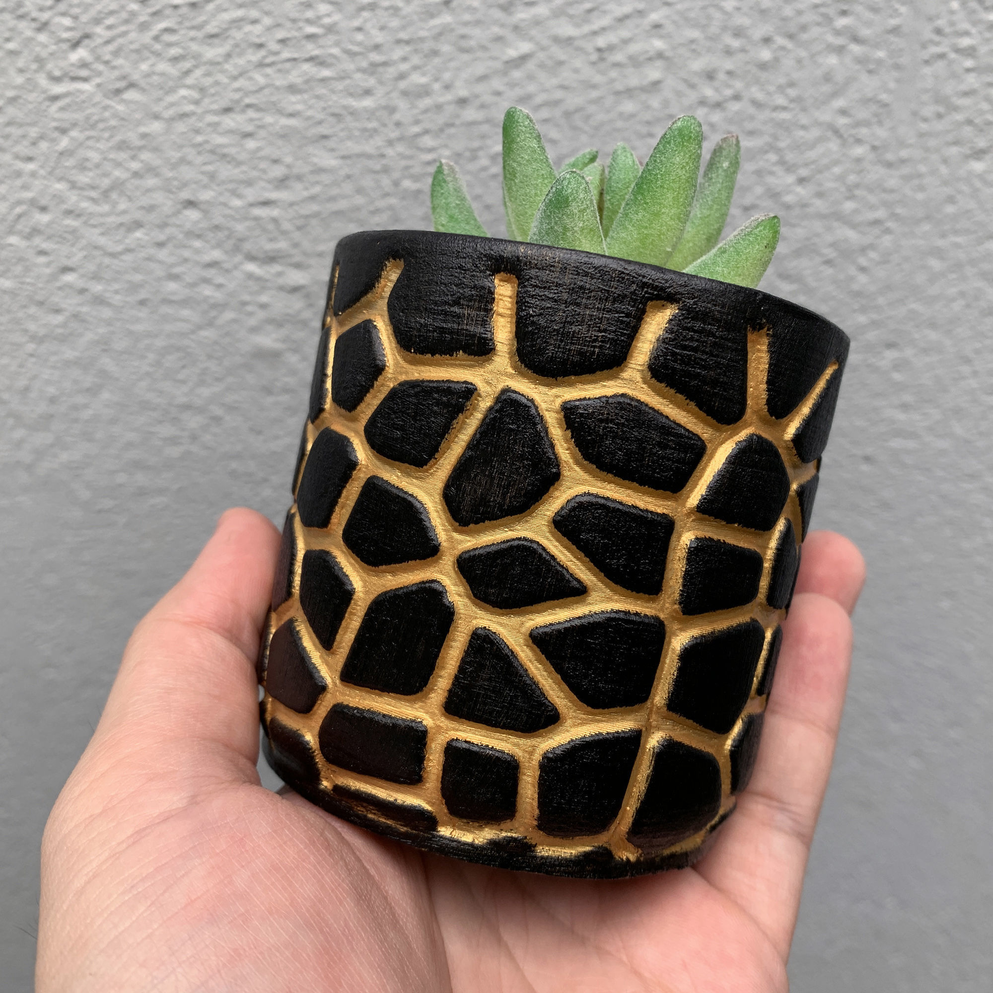 Small stone Pot mold - Include Pot file for print 3D print model_6