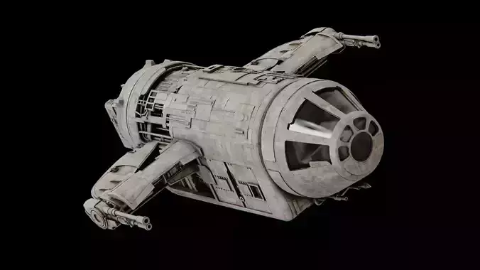 Rebel attack shuttle Cargowisp - Star Wars 3D model