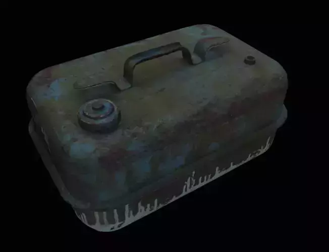 Old USSR Soviet Fuel Canister