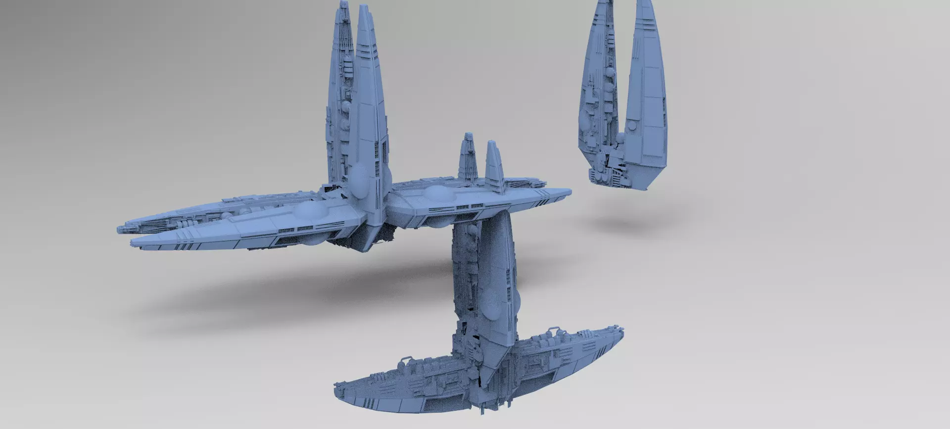 Wraith Interceptor 3 designs 3D model_0