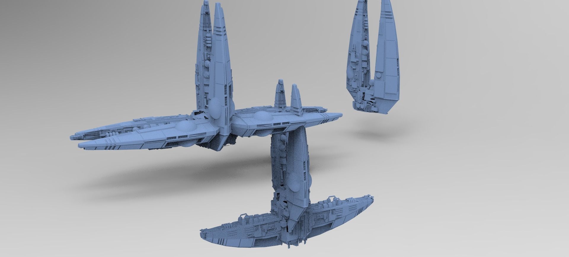 Wraith Interceptor 3 designs 3D model_1