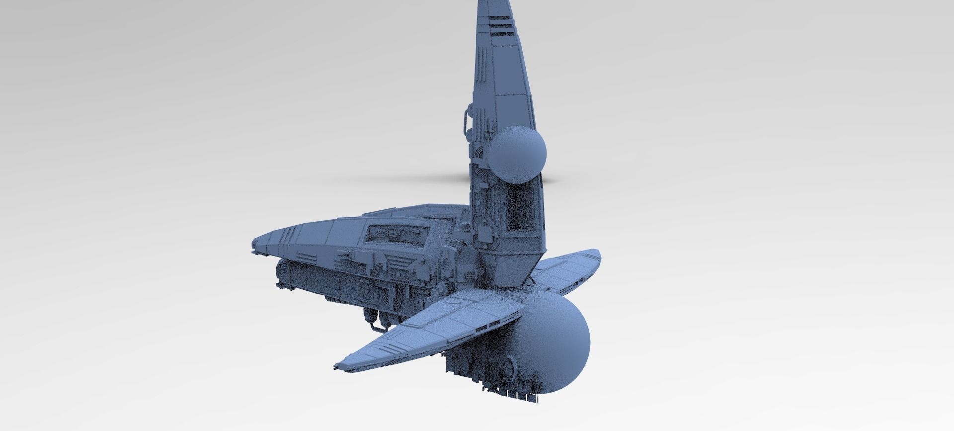 Wraith Interceptor architecture 10  3D model_1