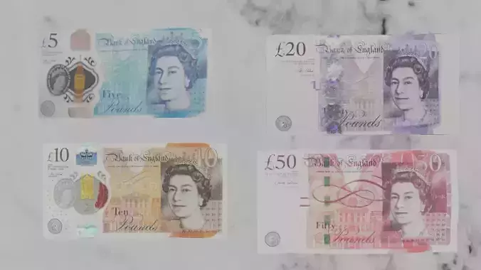 UK GBP Bank Notes