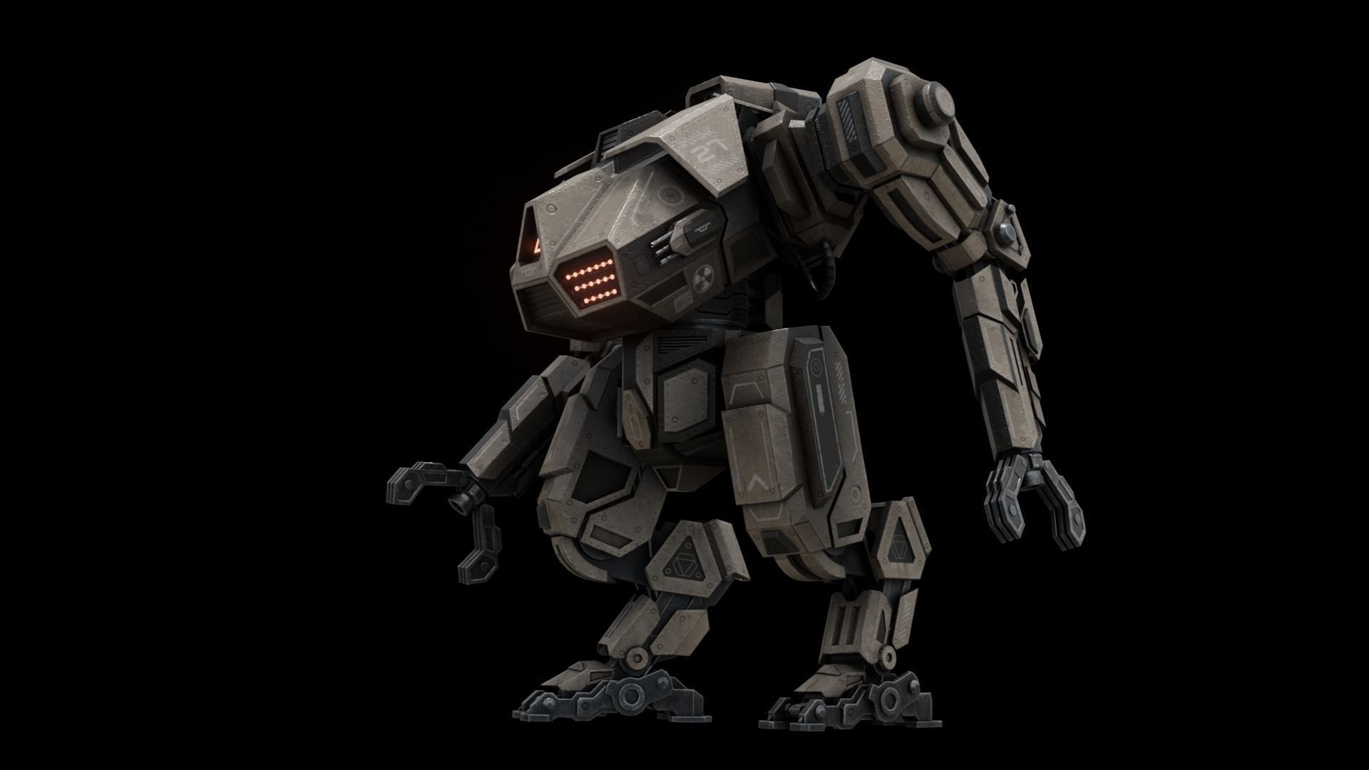 Sci-fi Military  3D Model Collection_10