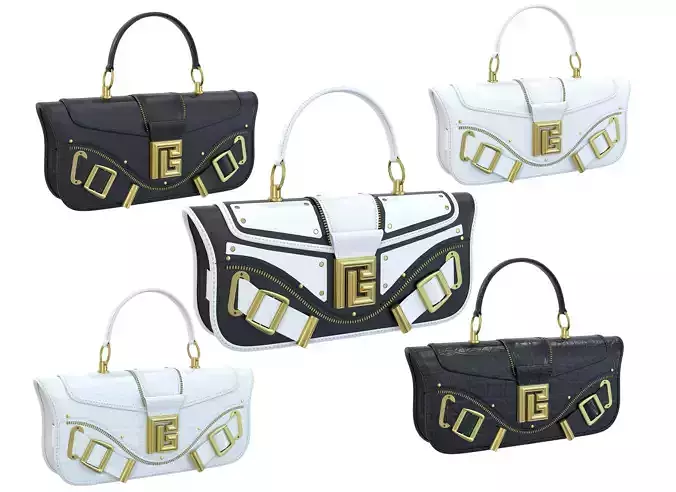 Balmain Blaze Clutch Bag