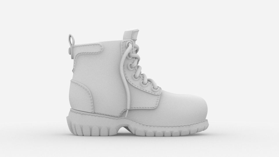 Boot Pen Stand 3D print model_1