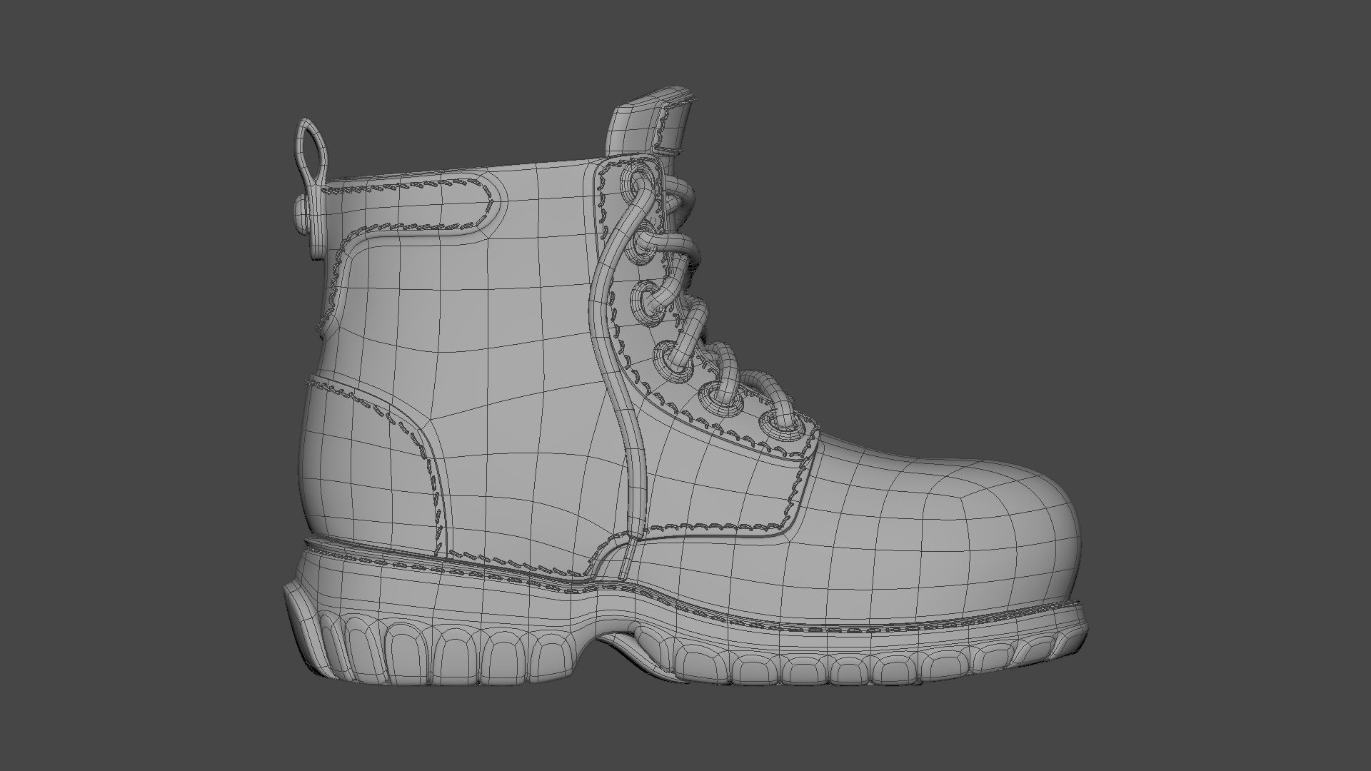 Boot Pen Stand 3D print model_14