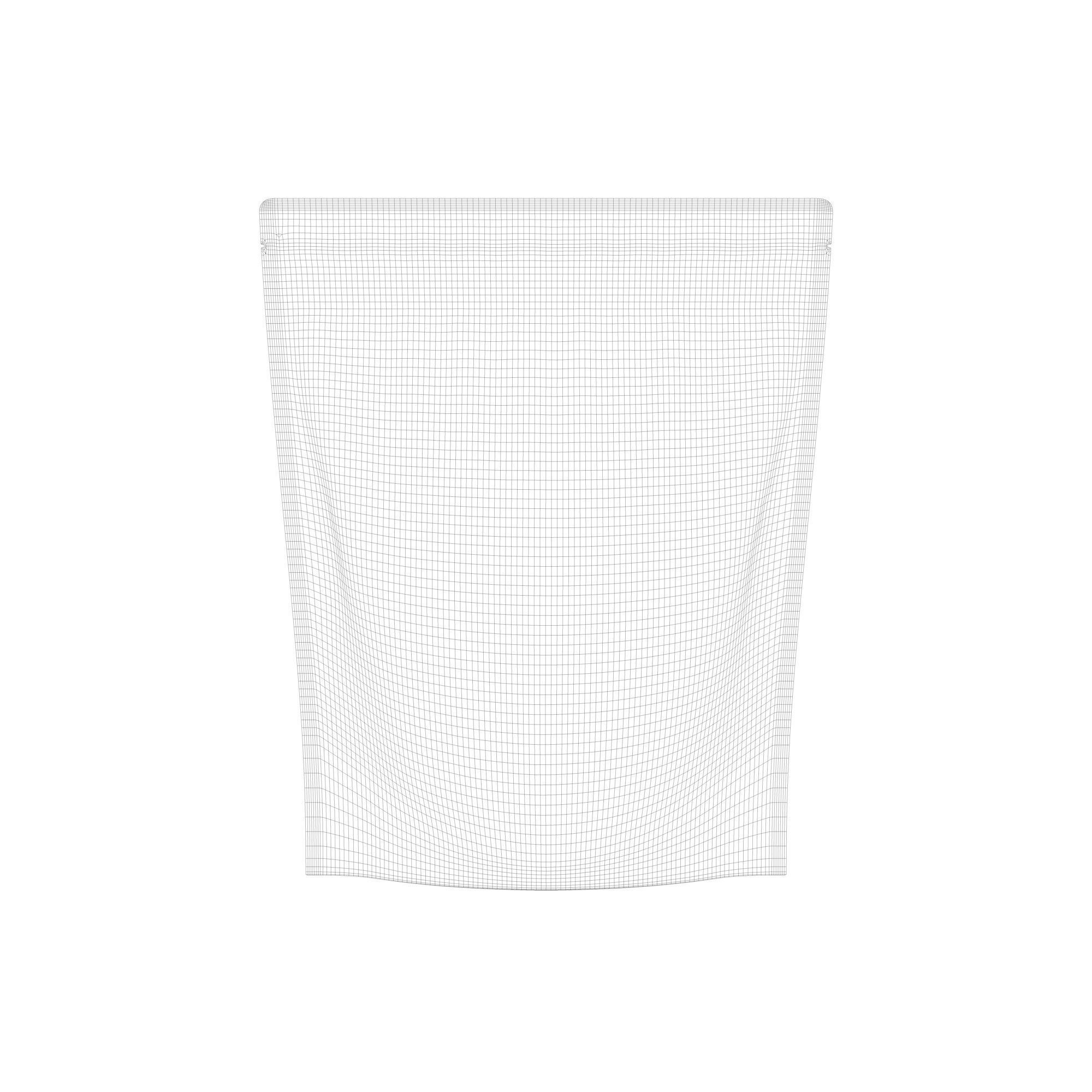 Plastic Bag for food Doy 3D model_7