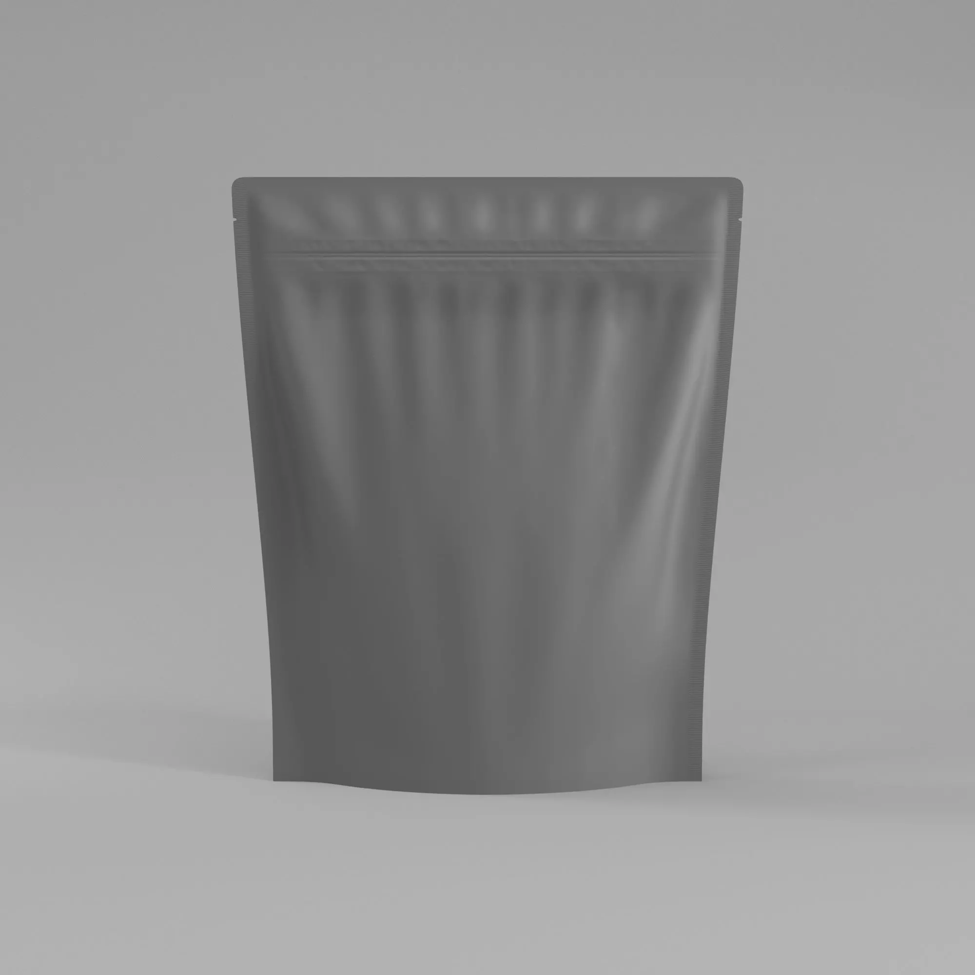 Plastic Bag for food Doy 3D model_0