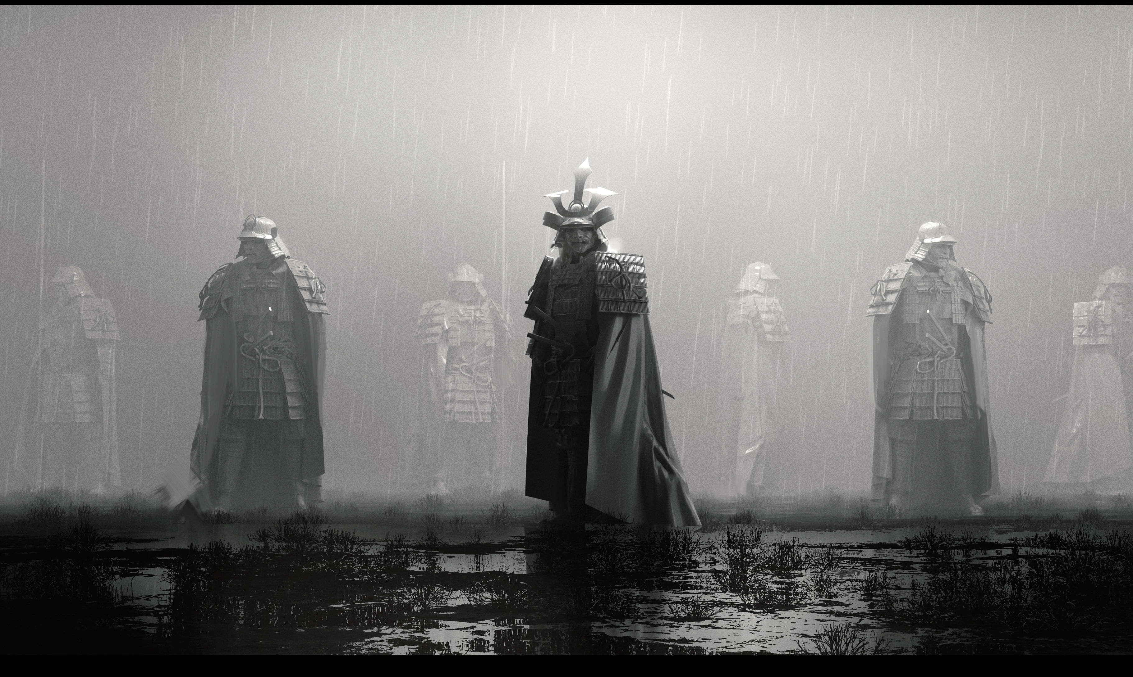 Samurai Soldier 3D CONCEPT ART model 3D model_5