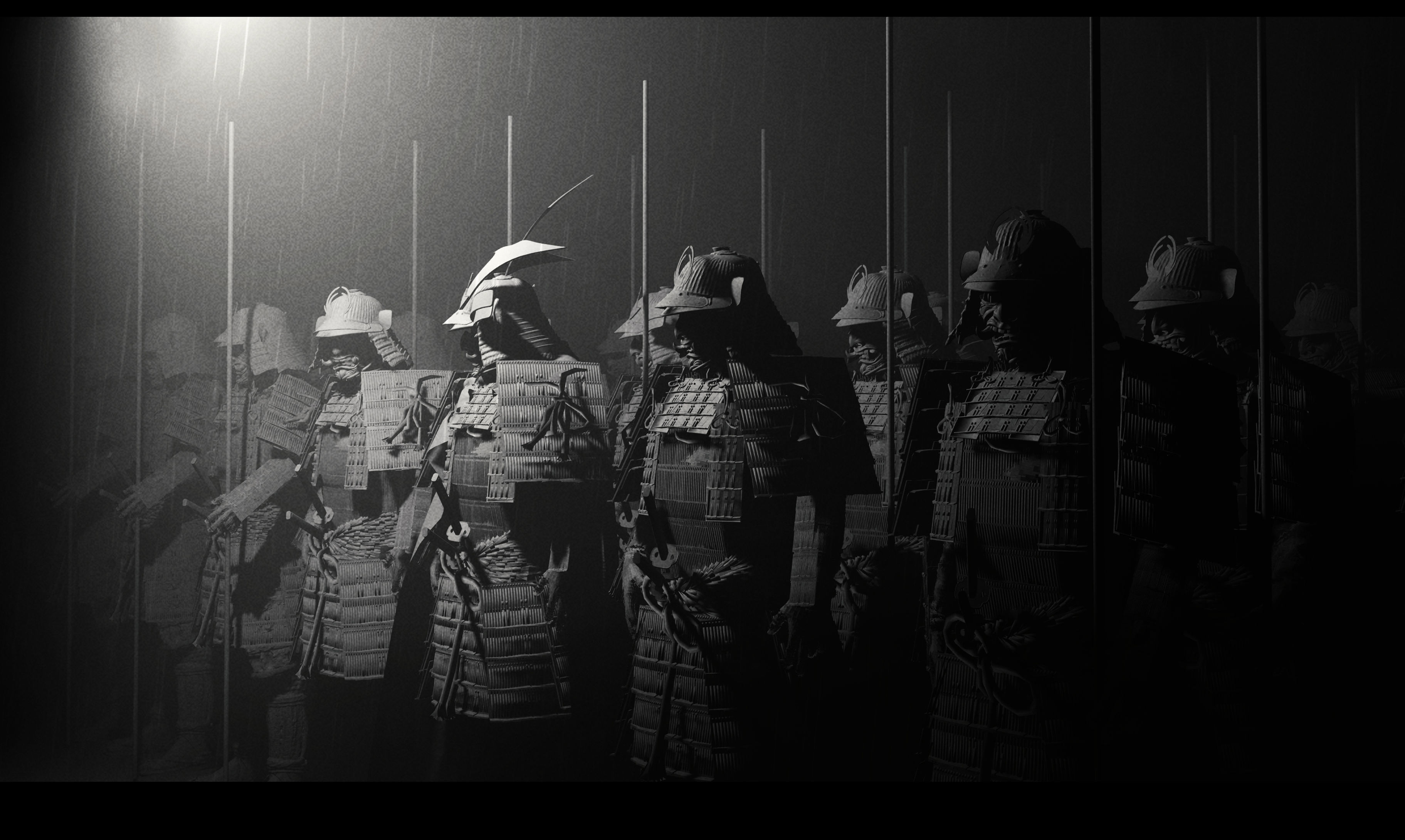 Samurai Soldier 3D CONCEPT ART model 3D model_2