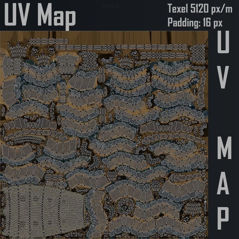 One-Hand Sword  Jade Executioner Low Poly Game Ready  PBR  Low-poly 3D model_6