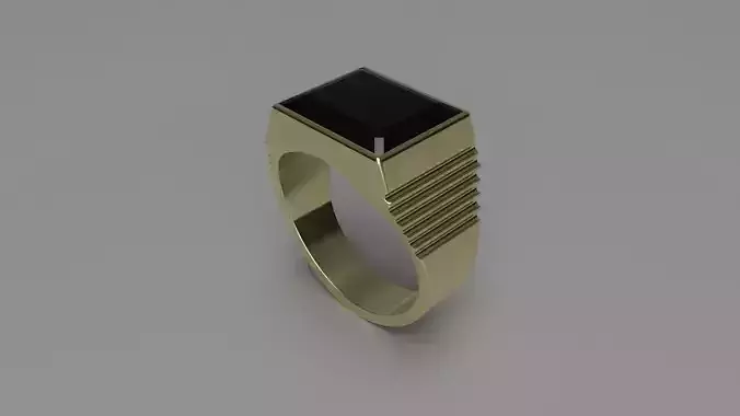 man onix or resing ring